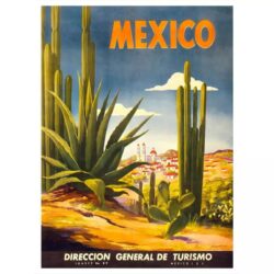 vintage mexiko poster