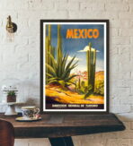 vintage mexiko poster