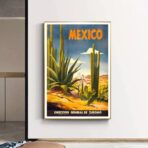 vintage mexiko poster