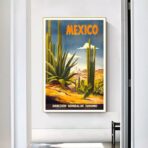 vintage mexiko poster