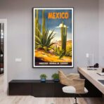 vintage mexiko poster