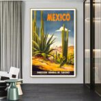 vintage mexiko poster