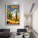 vintage mexiko poster