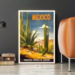 vintage mexiko poster