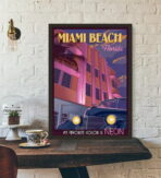 vintage poster miami 1