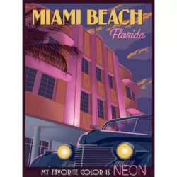 vintage poster miami 1