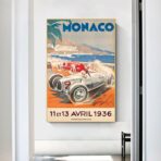 vintage monaco poster 1