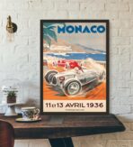 vintage monaco poster 1