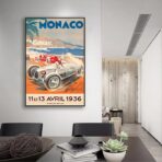 vintage monaco poster 1