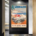 vintage monaco poster 1