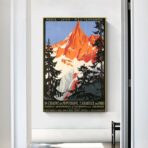 vintage mont blanc poster 3