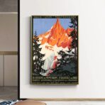 vintage mont blanc poster 3