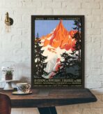 vintage mont blanc poster 3