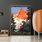 vintage mont blanc poster 3