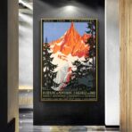 vintage mont blanc poster 3