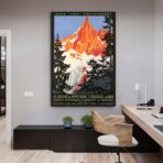 vintage mont blanc poster 3