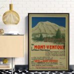 vintage poster mont ventoux 1