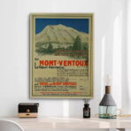 vintage poster mont ventoux 1