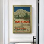 vintage poster mont ventoux 1
