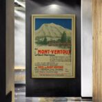 vintage poster mont ventoux 1
