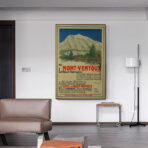 vintage poster mont ventoux 1