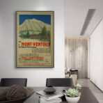 vintage poster mont ventoux 1