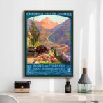 vintage bergplakat 1