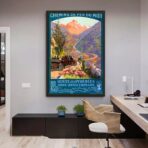 vintage bergplakat 1