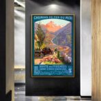 vintage bergplakat 1