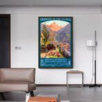 vintage bergplakat 1