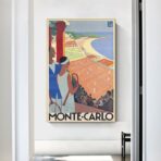 vintage poster monte carlo 1