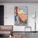 vintage poster monte carlo 1