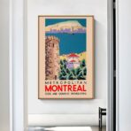 vintage montreal poster 1