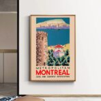 vintage montreal poster 1