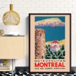 vintage montreal poster 1