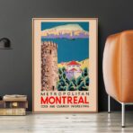 vintage montreal poster 1
