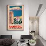 vintage montreal poster 1
