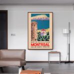 vintage montreal poster 1
