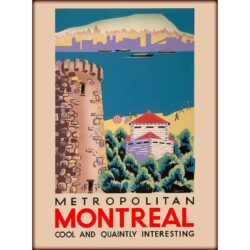 vintage montreal poster 1