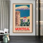 vintage montreal poster 1