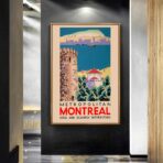 vintage montreal poster 1