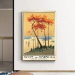 vintage poster morbihan 1