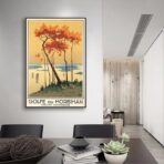 vintage poster morbihan 1