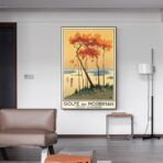 vintage poster morbihan 1