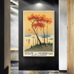 vintage poster morbihan 1