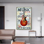 vintage musikplakat
