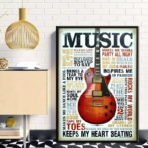 vintage musikplakat