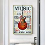 vintage musikplakat
