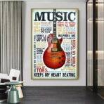 vintage musikplakat