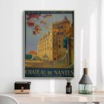 vintage poster nantes 1